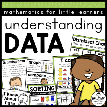 Sorting and graphing activities for kindergarten math unit