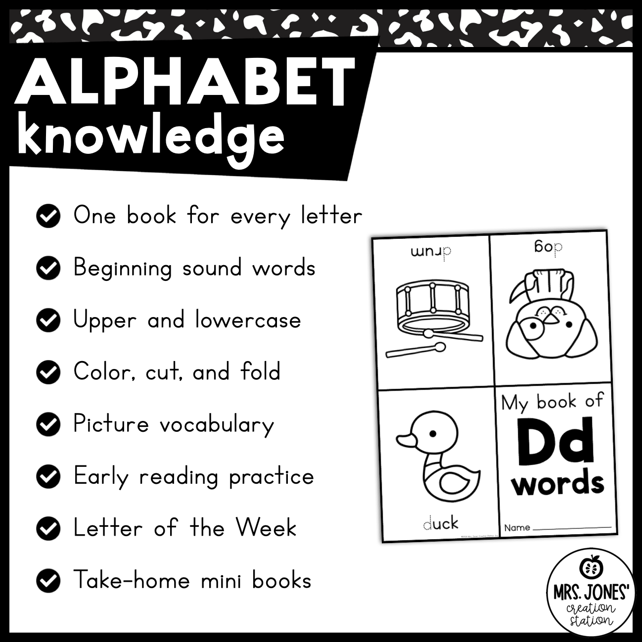 Alphabet Mini Books A to Z | Letter Formation and Beginning Sounds - Image 2