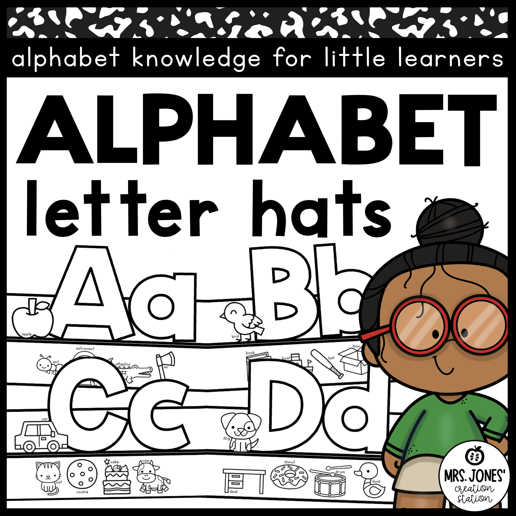 Alphabet Letter Hats | Letter of the Week & Beginning Sounds