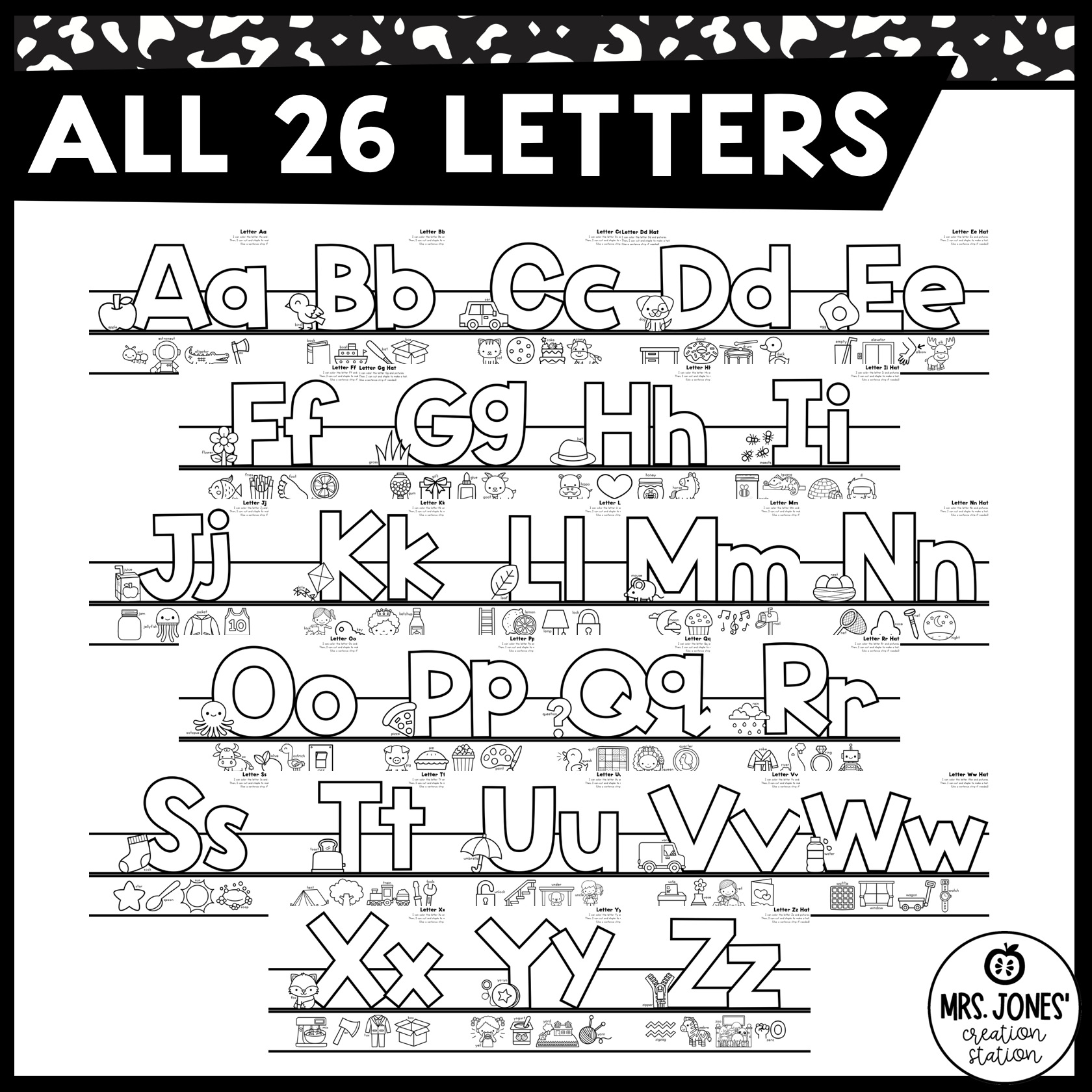 Alphabet Letter Hats | Letter of the Week & Beginning Sounds - Image 4
