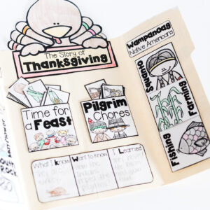 THANKSGIVING LAPBOOK - Mrs. Jones Creation Station
