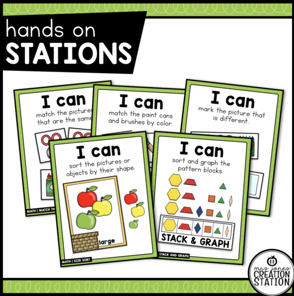 SORTING BY ATTRIBUTES AND COLLECTING DATA MATH ACTIVITIES - Mrs. Jones ...