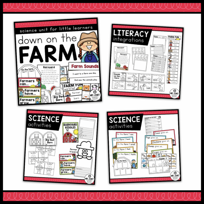 FARM THEMATIC BUNDLE - Mrs. Jones Creation Station