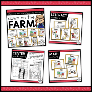FARM THEMATIC BUNDLE - Mrs. Jones Creation Station
