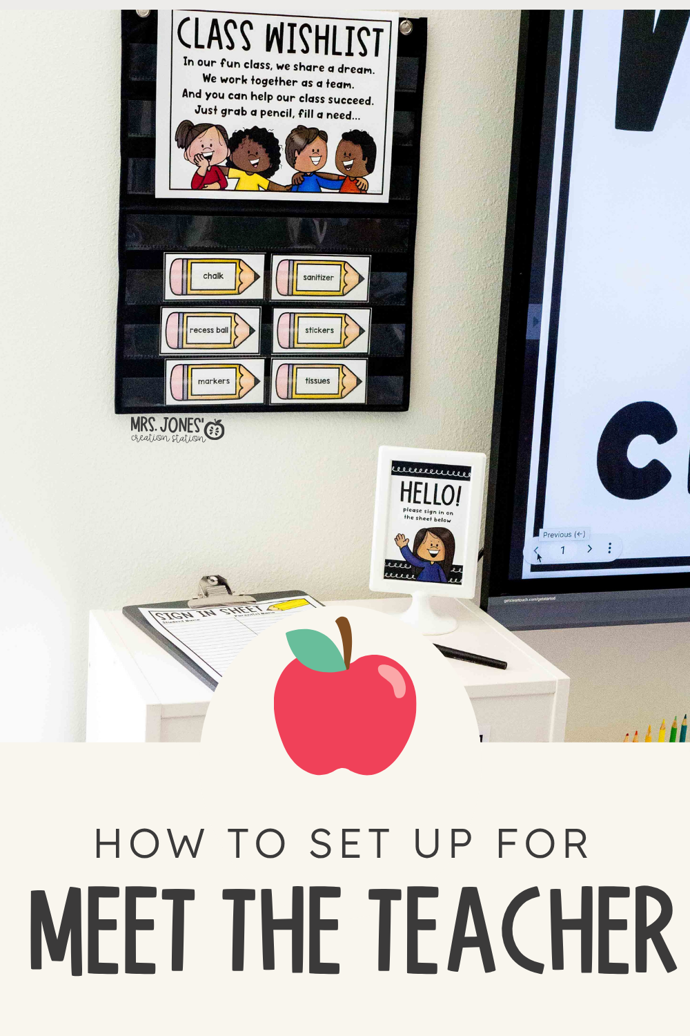 How to Set Up Meet the Teacher Night (With Free Checklist!)