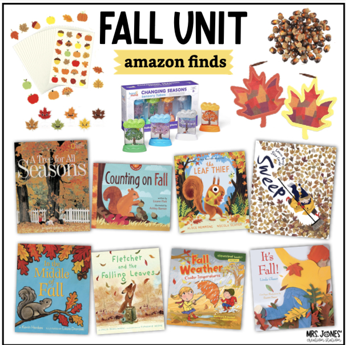 Fall activities and resources from Amazon